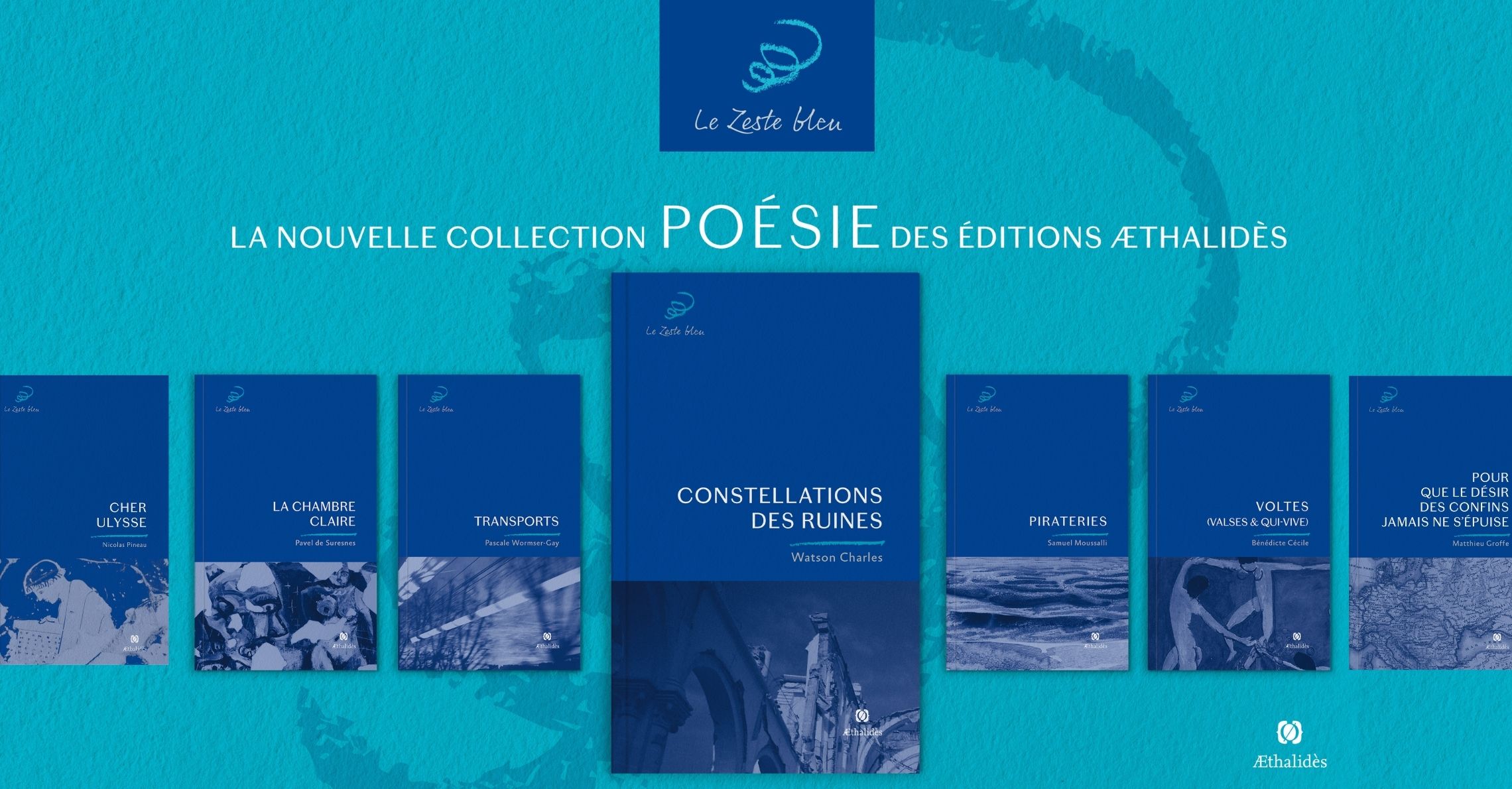 Collection Le Zeste Bleu des Editions Æthalidès