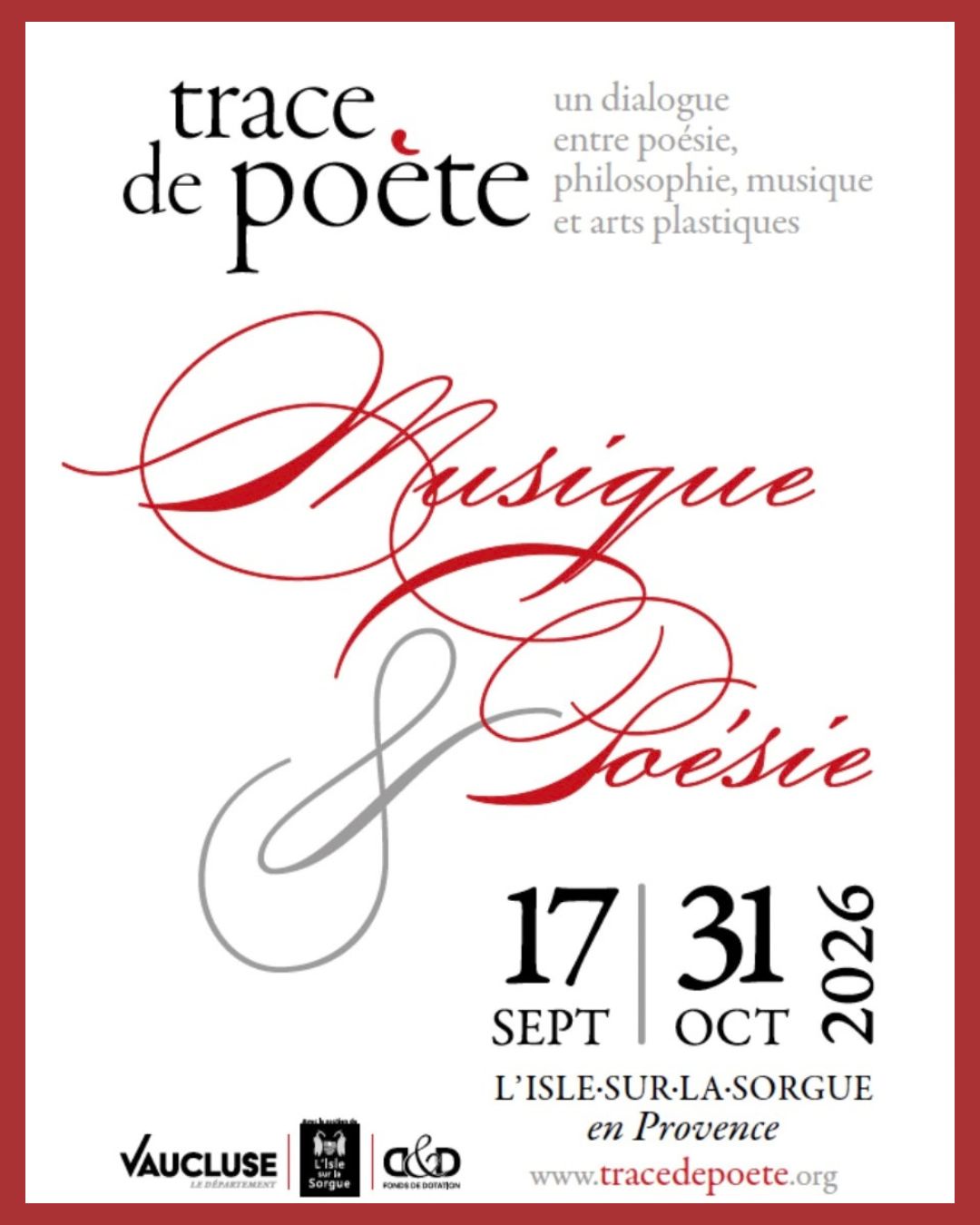trace de poete